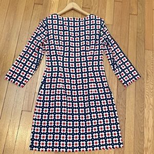 Brooks Brother’s Silk Cotton Blend Dress 3/4 Sleeve Italian Fabric Sz 8